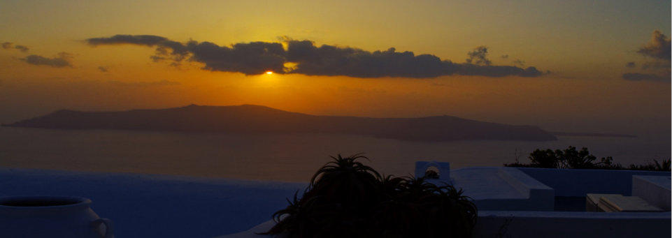 Sonnenuntergang Santorini.   Fotoschlumpfs Abenteuer!