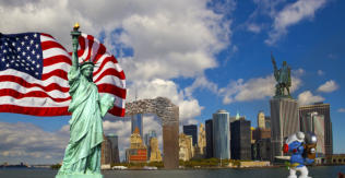 Freiheitsstatue, Stars an Stripes, 9/11, Columbus, Keith Haring, Fotoschlumpfs Abenteuerreisen