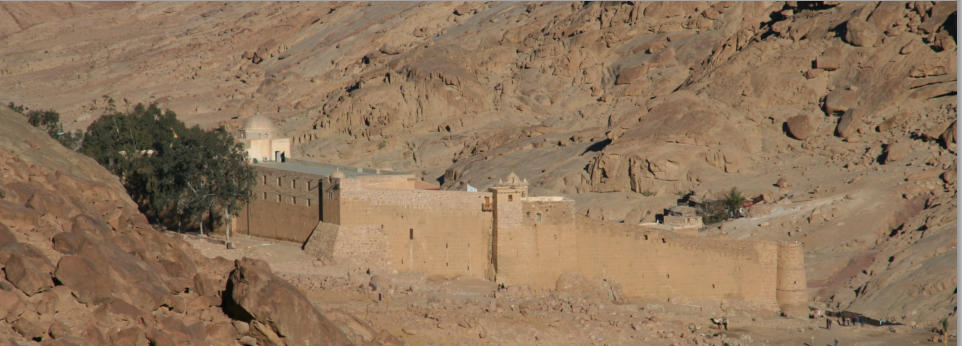 Das Katharinenkloster auf der Sinai Halbinsel.  Fotoschlumpfs Abenteuerreisen