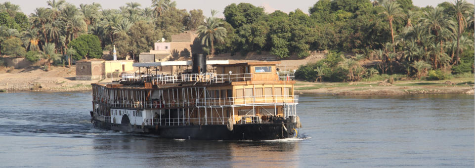 Auf dem Nil.  Fotoschlumpfs Abenteuerreisen