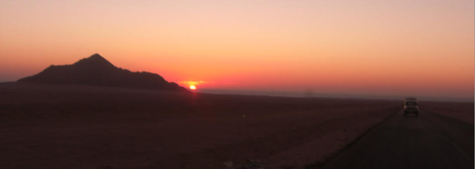 Sonnaufgang am Sinai  Fotoschlumpfs Abenteuerreisen