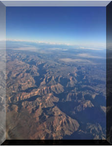 Fotoschlumpfs Abenteuer fliegt ber den Grand Canyon