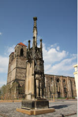 <Viele>Fotoschlumpfs Abenteurreisenund Kirchenruine von Zerbst